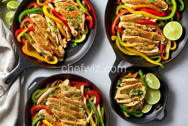 Easy Chicken Fajitas