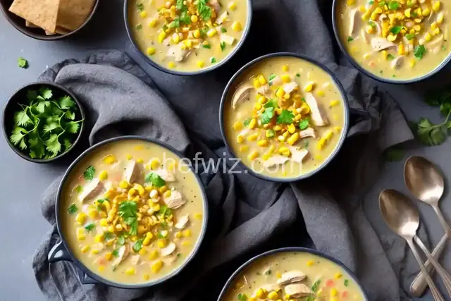 Easy Chicken and Corn Chowder