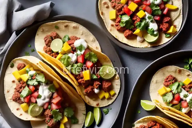 Easy Chorizo Street Tacos