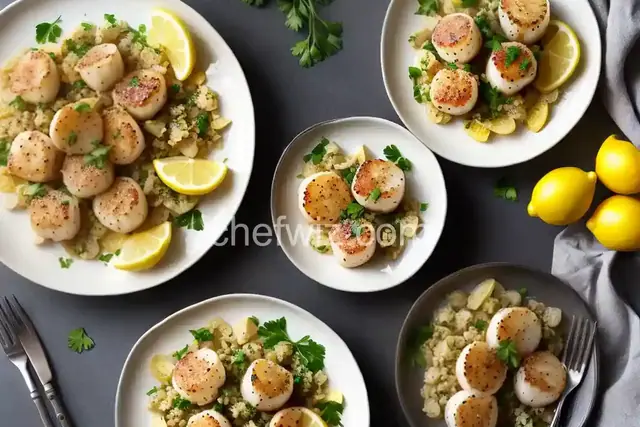 Easy Garlic-Lemon Scallops