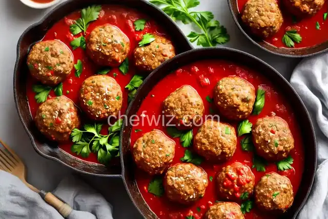 Easy Homemade Meatballs