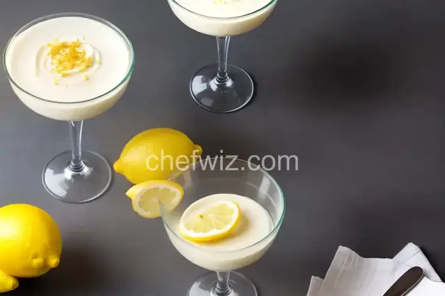 Easy Lemon Mousse