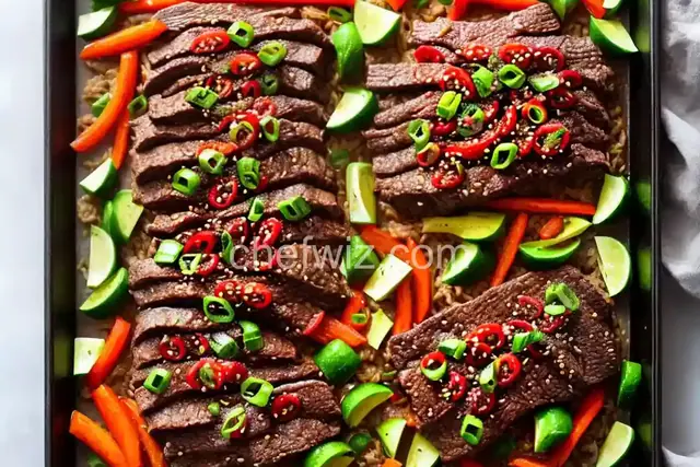 Easy Sheet Pan Beef Bulgogi