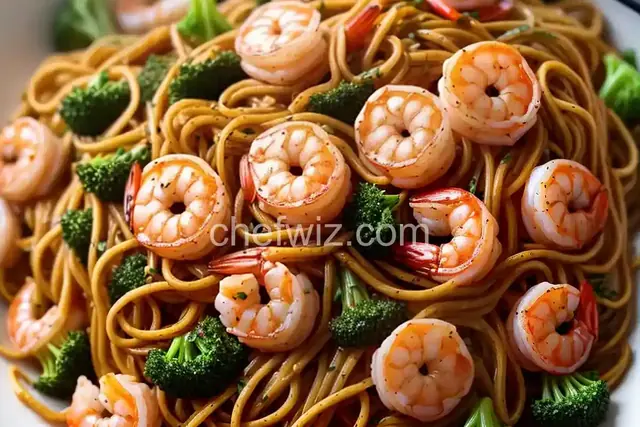 Easy Shrimp Lo Mein