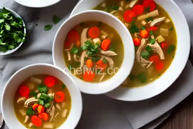 Easy Slow Cooker Chicken Soup