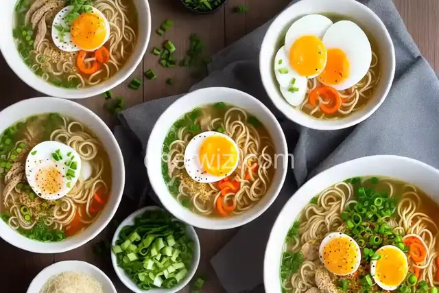 Egg Drop Ramen Noodle Soup