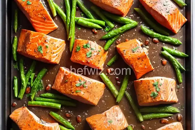 Everything Salmon Sheet Pan Dinner