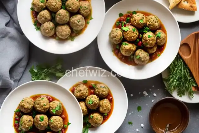 Feta and Olive Meatballs