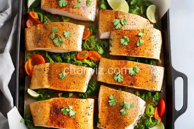Flavorful Mahi Mahi Sheet Pan Dinner