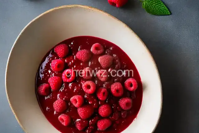 Fresh Raspberry Sauce