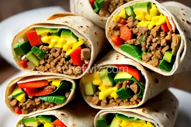Full-of-Veggies Burritos
