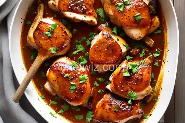 Garlic-Brown Sugar Chicken Thighs
