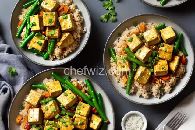 Garlic Ginger Tofu