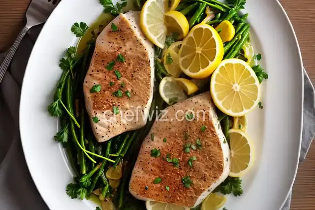 Garlic-Lemon Mahi Filets