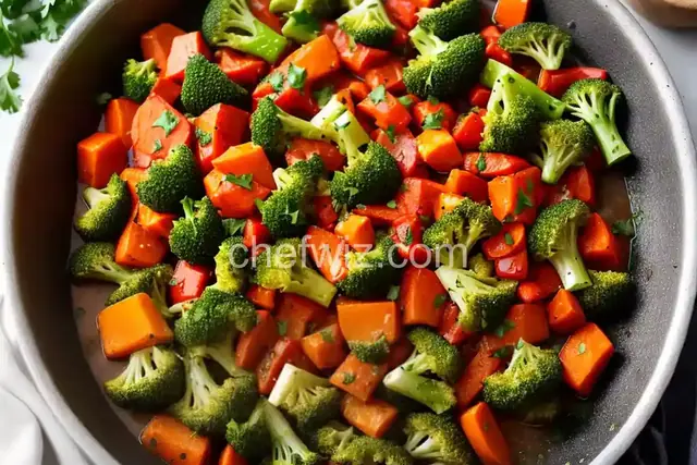 Garlic Vegetable Sauté