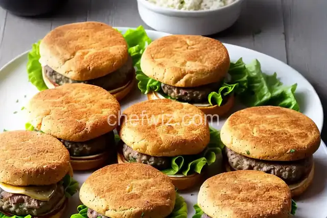 Garlic and Onion Burgers