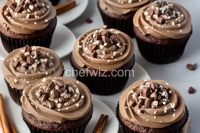 German Chocolate Cupcakes