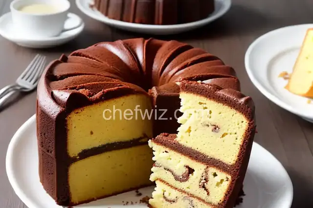 German Marble Cake