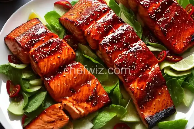 Gochujang Glazed Salmon