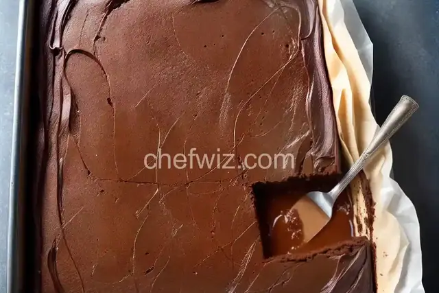 Grandma's Chocolate Texas Sheet Cake
