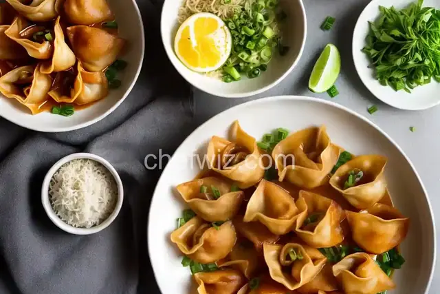 Grandma's Crispy Pork Wontons