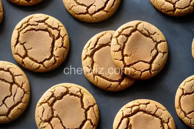 Grandma's Gingersnap Cookies