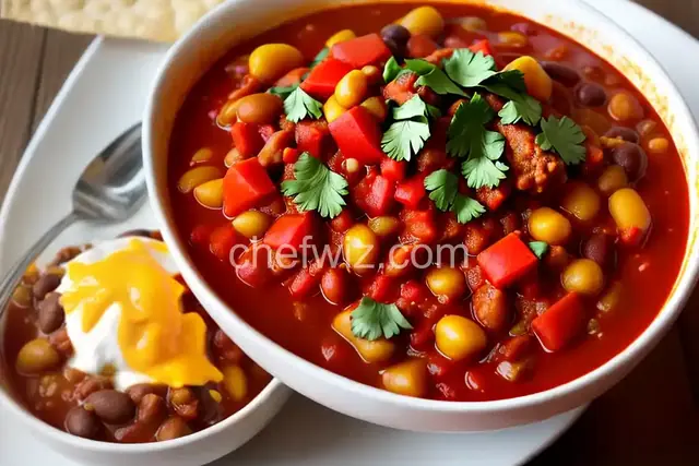 Grandma's Slow Cooker Vegetarian Chili