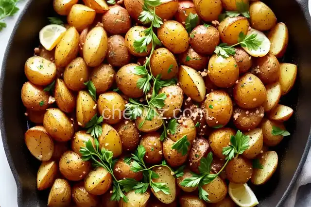 Greek-Style Lemon Roasted Potatoes