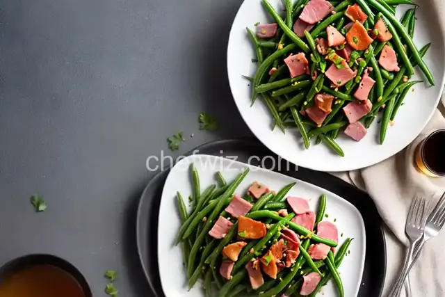 Green Beans and Ham