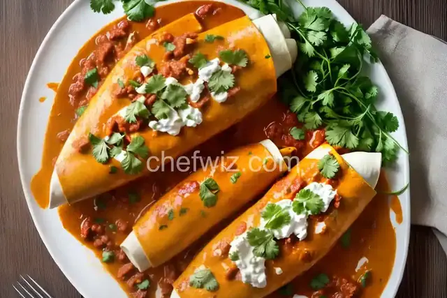 Green Chicken Enchilada