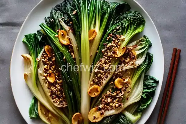 Grilled Bok Choy