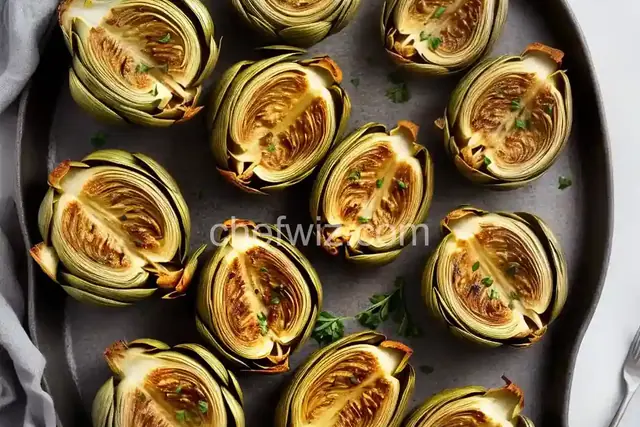Grilled Garlic Artichokes