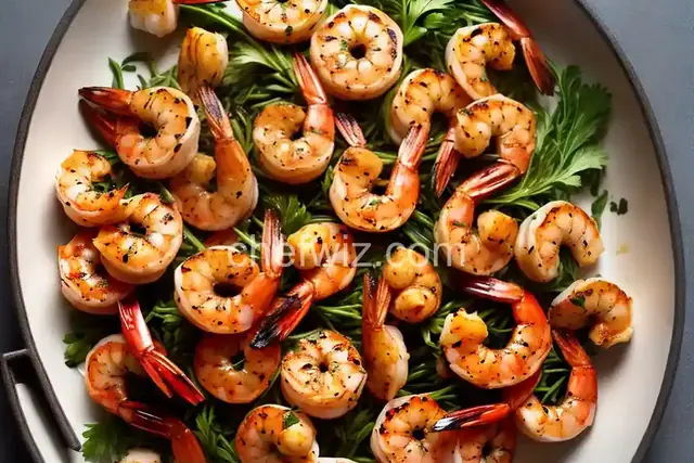 Grilled Garlic Shrimp