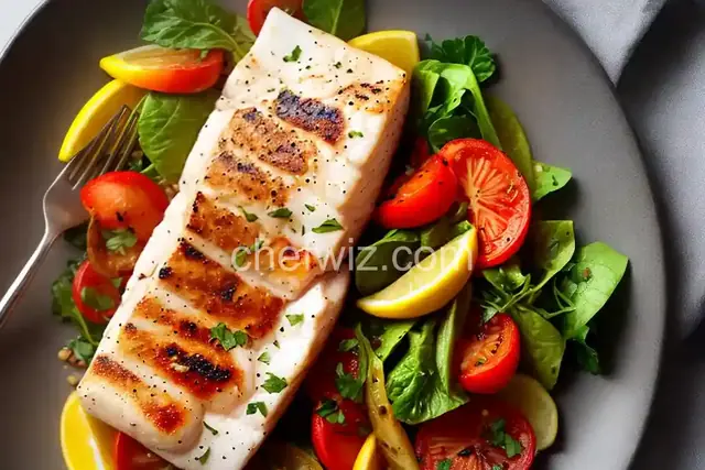 Grilled Halibut