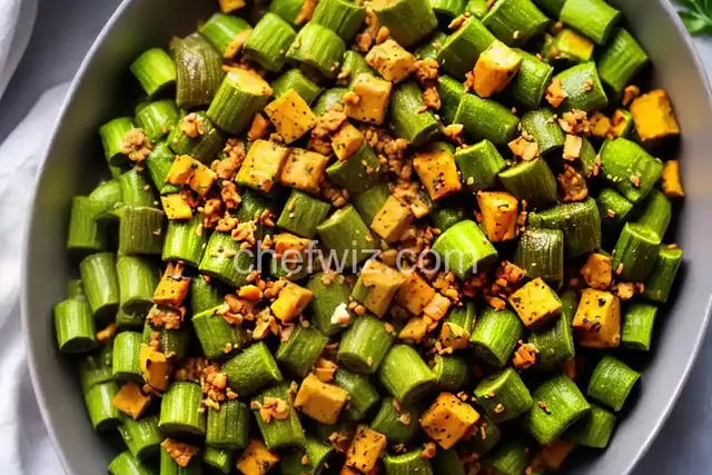 Grilled Okra