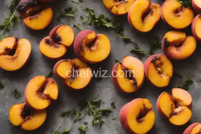 Grilled Peaches