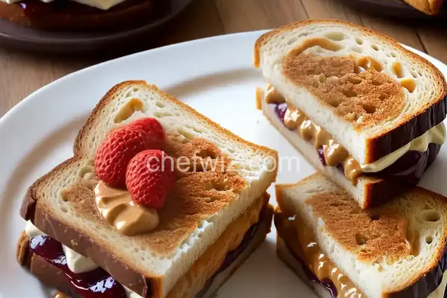 Grilled Peanut Butter and Jelly Sandwich