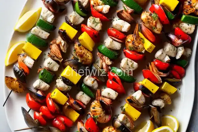 Grilled Seafood Kabobs