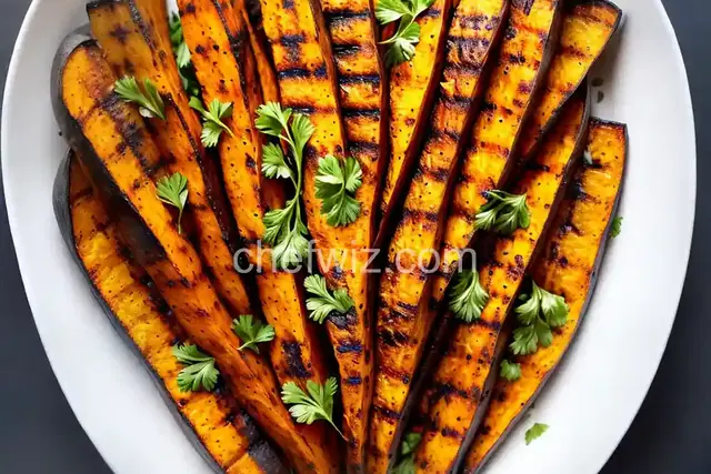 Grilled Sweet Potato Wedges