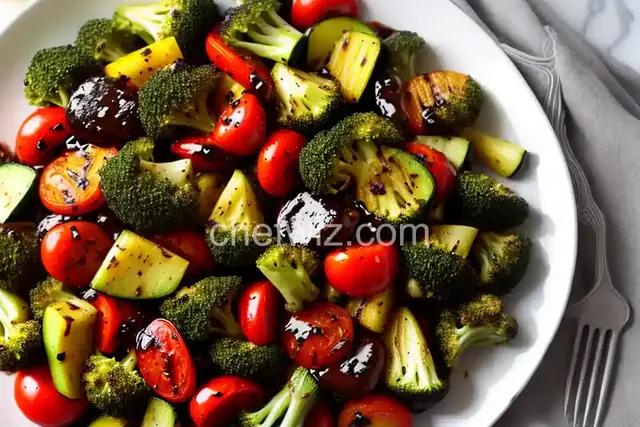Grilled Vegetables with Balsamic Vinegar