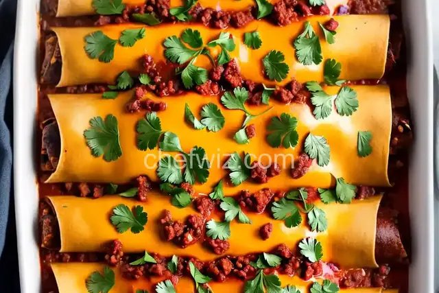 Ground Beef Enchiladas