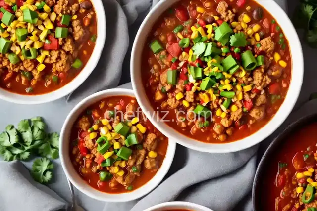 Ground Chicken Chili