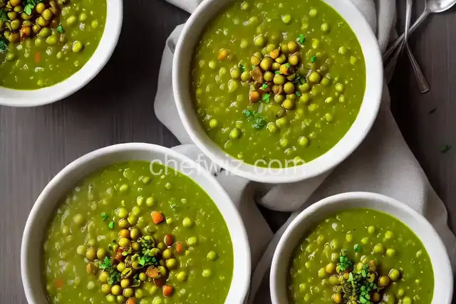 Ham Bone and Green Split Pea Soup