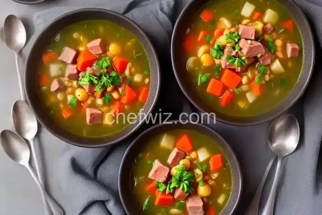Ham Bone and Vegetable Soup