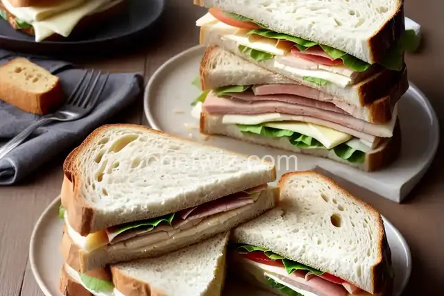 Ham and Brie Sandwich