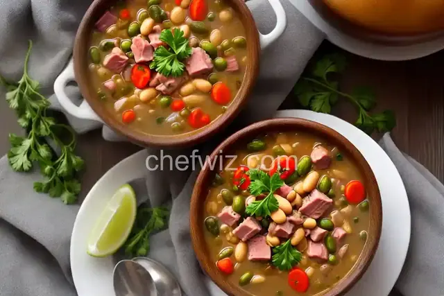 Ham and Great Northern Bean Soup