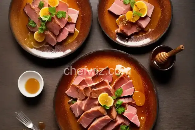 Ham with Honey and Brown Sugar Glaze
