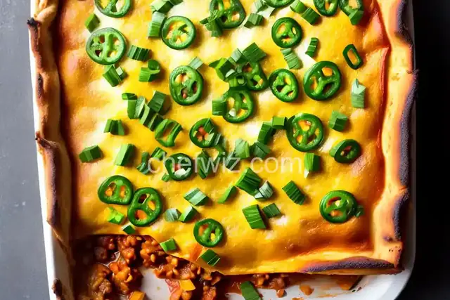 Hatch Chile Enchilada Pie