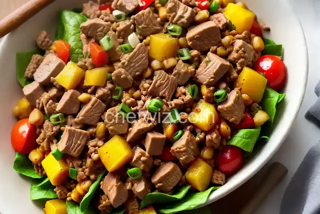 Hawaiian Pork Hash
