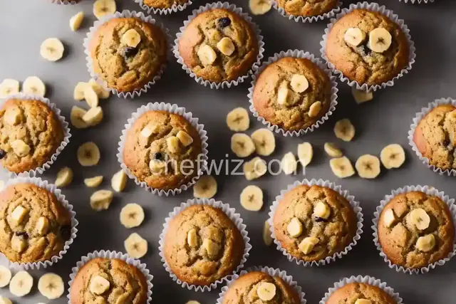 Healthy Banana Muffins